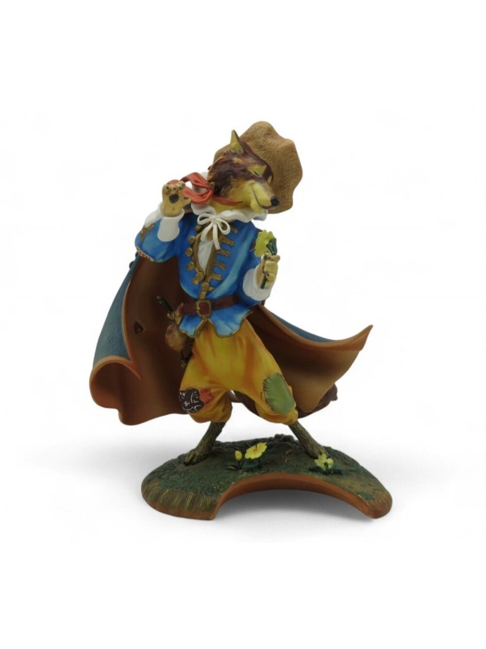 Scott Gustafson And the Wolf 1370 Porcelain Figurine Greenwich Workshop 8"